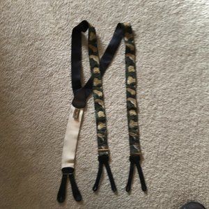 Vintage Trafalger Limited Editon Silk Suspenders - Tigers